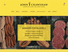 Tablet Screenshot of johncrawshaws.co.uk